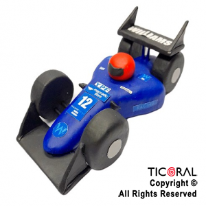 ADORNO AUTO FORMULA UNO PORCELANA FRIA x 1